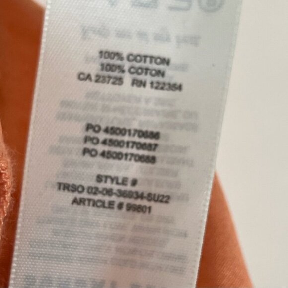 Aritzia Sunday Best Eva 5" Short In Sunny Apricot Size Medium Mid-rise pull-on - Picture 6 of 11